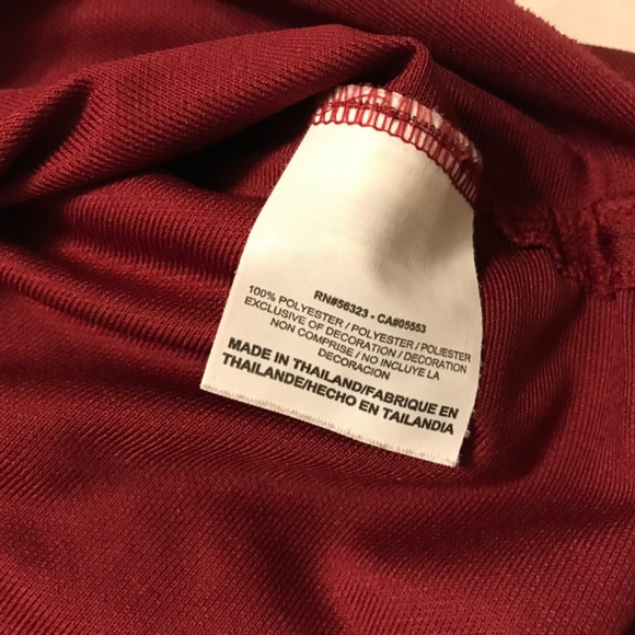 Nike Golf Polo Dri Fit Performance Red Short Sleeve Athletic Mens Sz XL - Picture 4 of 9